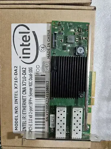 Intel Ethernet Converged Network Adapter X710-DA2 Dual-Port SFP+